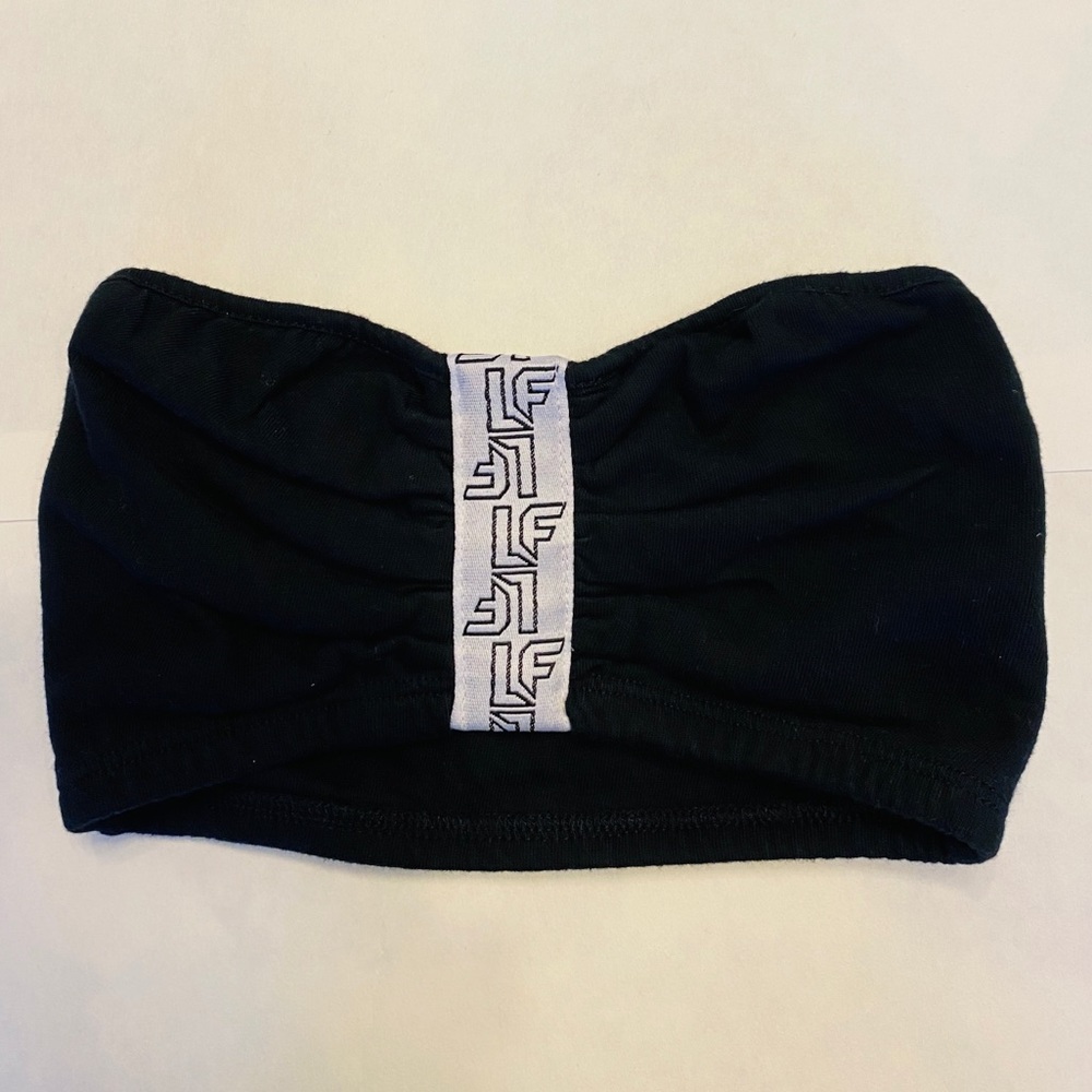 LF THE BRND DIGITAL CINCHED TUBE TOP WITH LF TAPE - Picture 5 of 6